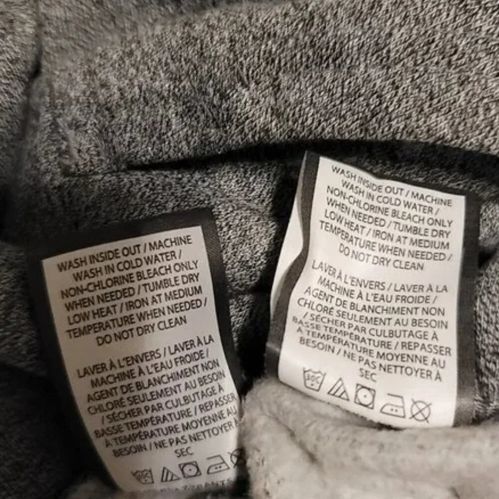 Lazypants Kids Fleece Sweatsuit Gray Hoodie Jogger Set Size 8Y